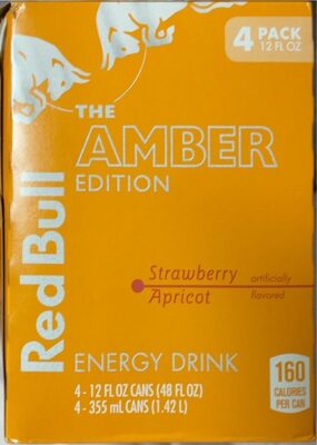 Strawberry Apricot Energy Drink, Strawberry Apricot