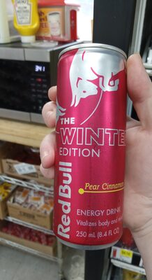 Pear Cinnamon Energy Drink, Pear; Cinnamon