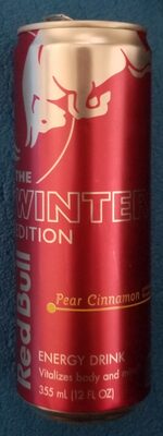 Pear Cinnamon Energy Drink, Pear; Cinnamon