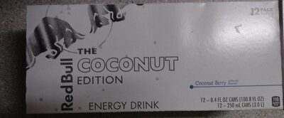 Coconut Berry The Coconut Edition Energy Drink, Coconut Berry