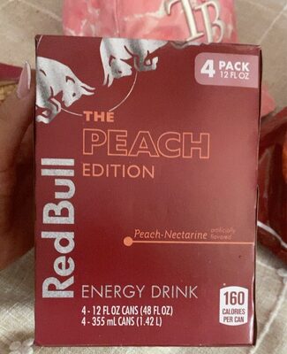 Peach-Nectarine Energy Drink, Peach-Nectarine
