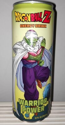 Warrior Power Dragon Ball Z Energy Drink, Warrior Power