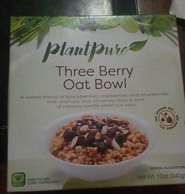 Three Berry Oat Bowl