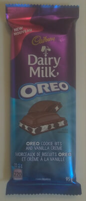 Oreo Dairy Milk Cookie Bits And Vanilla Creme Candy, Oreo Cookie Bits And Vanilla Creme