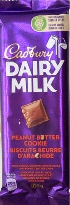 Peanut Butter Cookie Dairy Milk Chocolate With Cookie Pieces And Peanut Butter Chips, Peanut Butter Cookie