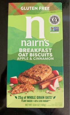 Apple & Cinnamon Breakfast Oat Biscuits, Apple & Cinnamon