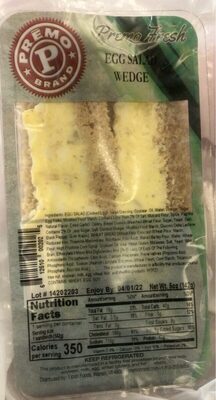 Egg Salad Wedge, Egg Salad