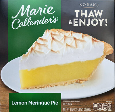 Marie Callender's Lemon Meringue Pie Frozen Dessert, 31.5 Ounce