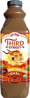 Chai Black Tea Latte Concentrate, Dragon Tongue Ginger