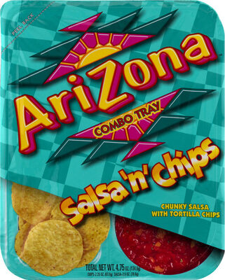 Arizona Salsa 'N' Chips Combo Tray, 4.75 Oz