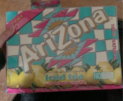 Sun Brewed Style With Lemon Flavor Iced Tea, Lemon