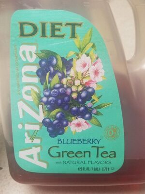 Blueberry Green Diet Tea, Blueberry Green