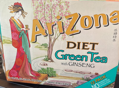 Green Diet Tea With Ginseng, Green With Ginseng