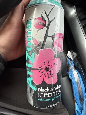 Black & White With Ginseng & Honey Iced Tea, Ginseng; Honey