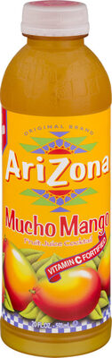 Arizona, Mucho Mango Fruit Juice Cocktail, Mango, Mango