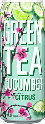Green Tea Cucumber With Citrus, Cucumber With Citrus
