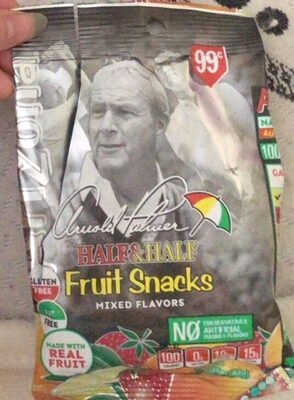 Half & Half Mixed Flavors Fruit Snacks
