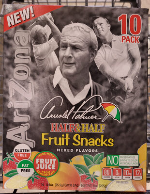 Mixed Half & Half Fruit Snacks, Original, Strawberry, Mango, Peach