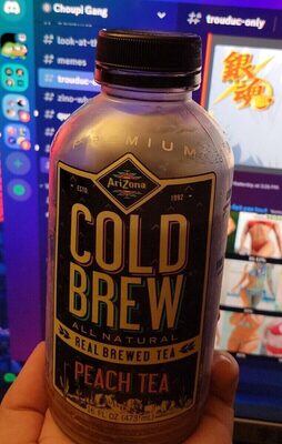 Peach Cold Brew Tea, Peach