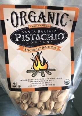 Hickory Smoke Organic Pistachios, Hickory Smoke