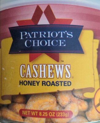 Honey Roasted Cashews, Honey Roasted