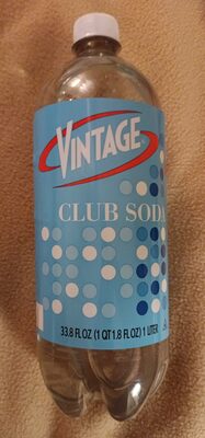 Vintage Club Soda, 1 Liter
