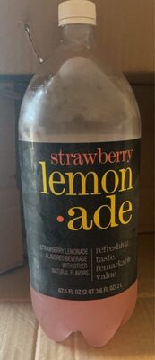 Flavored Strawberry Lemonade Beverage, Strawberry