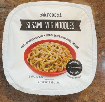 Sesame Veg Noodles, Sesame