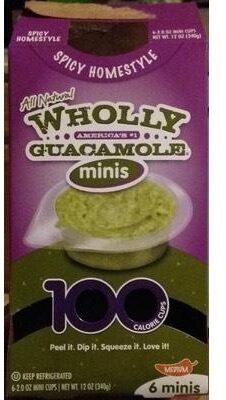 Med Chunky Guacamole Minis, Med Chunky
