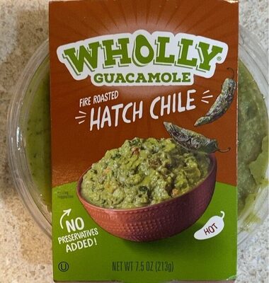 Fire Roasted Hatch Chile Guacamole