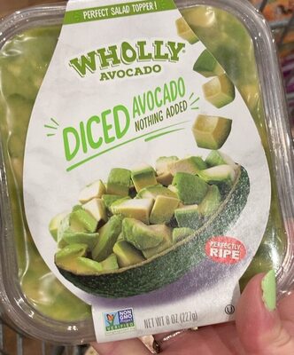 Diced Avocado, Diced