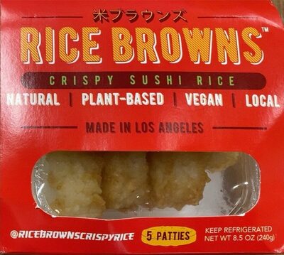 Crispy Sushi Rice Patties, Crispy Sushi Rice