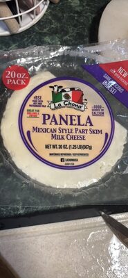 Panela Mexican Style Part Skim Milk Cheese, Panela