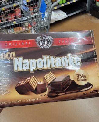 Chocolate Coated With Chocolate Cream Filling Wafer, Chocolate