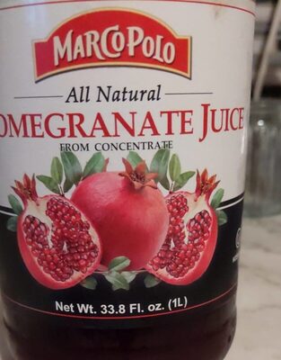 All Natural Pomegranate Juice, Pomegranate