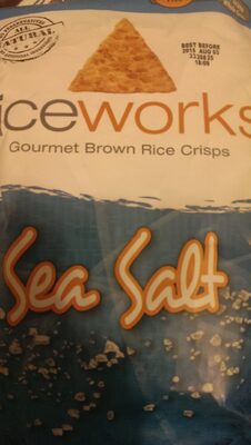 Gourmet Rice Snacks, Sea Salt, Sea Salt