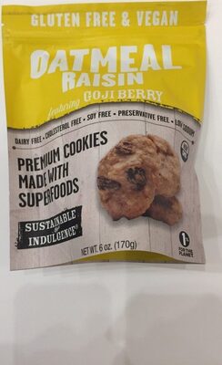 Oatmeal Raisin Featuring Goji Berry Premium Cookies, Oatmeal Raisin; Goji Berry