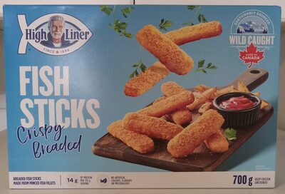 Crispy Breaded Fish Sticks, Crispy Breaded