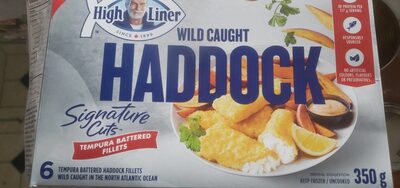 Tempura Battered Wild Caught Haddock Fillets, Tempura Battered