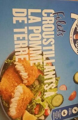 Crispy Potato Coated Breaded Pollock Fillets, Crispy Potato