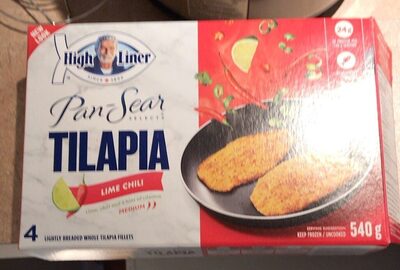 Medium Lime Chili Lightly Breaded Whole Tilapia Fillets, Medium Lime Chili