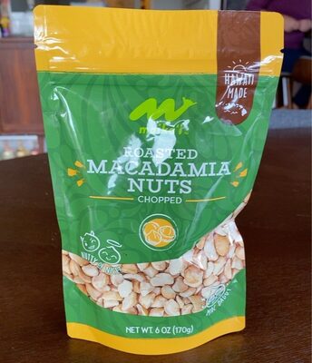 Roasted Chopped Macadamia Nuts, Roasted