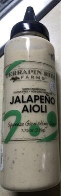 Jalapeno Aioli Squeeze Garnishing Sauce, Jalapeno Aioli