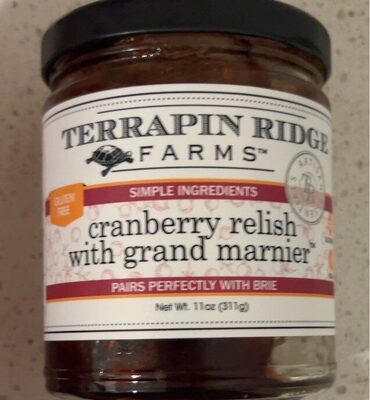 Cranberry Relish With Grand Marnier, Cranberry With Grand Marnier