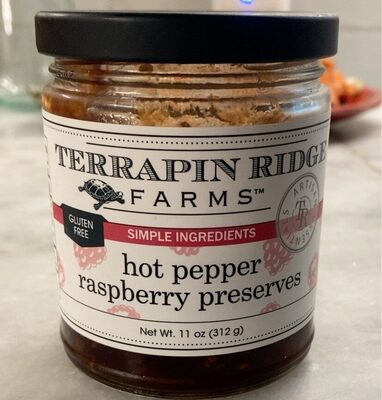 Hot Pepper Raspberry Preserves, Hot Pepper Raspberry