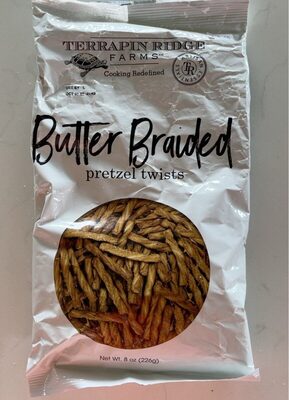 Butter Braided Pretzel Twists, Butter Braided