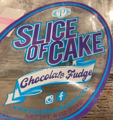 Chocolate Fudge Cake Slice, Chocolate