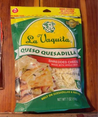 Queso Quesadilla Shredded Cheese, Queso Quesadilla