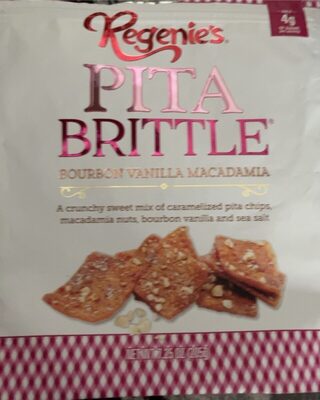 Bourbon Vanilla Macadamia Pita Brittle, Bourbon Vanilla Macadamia