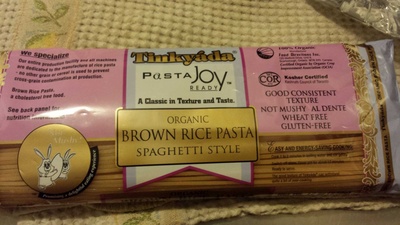 Organic Brown Rice Spaghetti Style Pasta